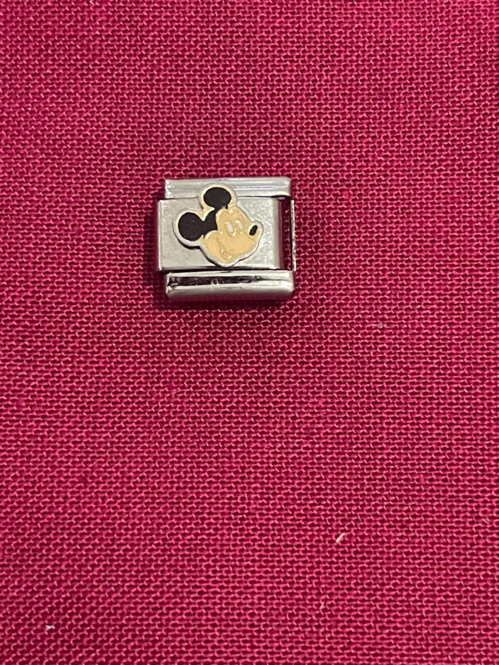 Vintage Official Disney Mickey Mouse Italian Charm